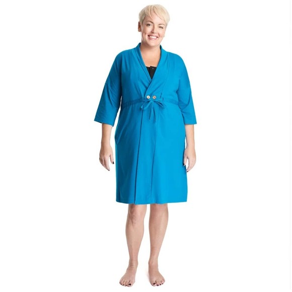 Brobe XL Surgery Recovery Robe in blue womens 12/14 - Picture 6 of 10